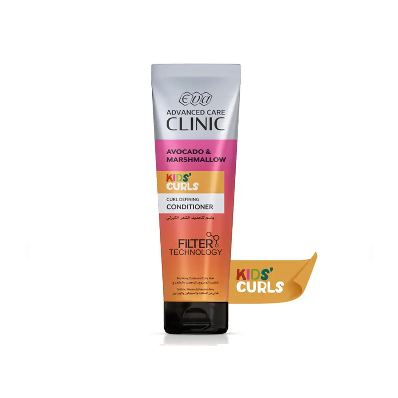 ايفا ادفانسد كير كلينيك افوكادو و مارشيملو كيدز كيرلز  بلسم لتحديد  الشعر الكيرلى 230 مل