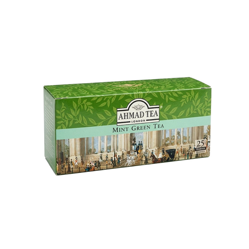 أحمد تي أخضر بالنعناع - 25 فتلة 