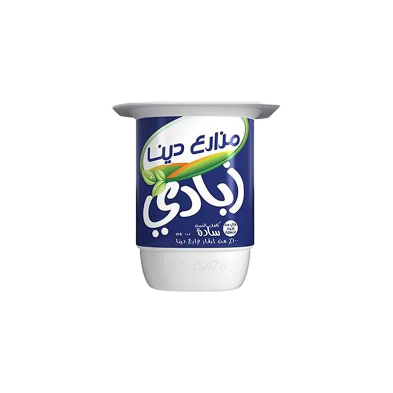 زبادى طبيعى سادة 105 جم مزارع دينا