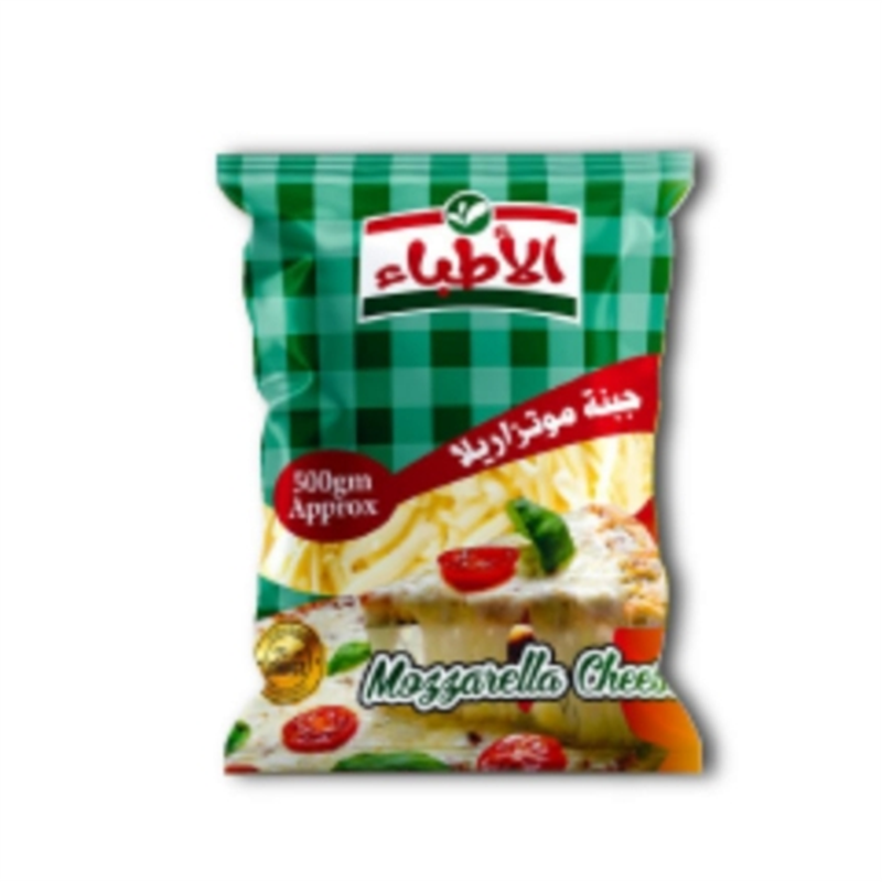 الأطباء - موزاريلا جبن مبشور 500 جم