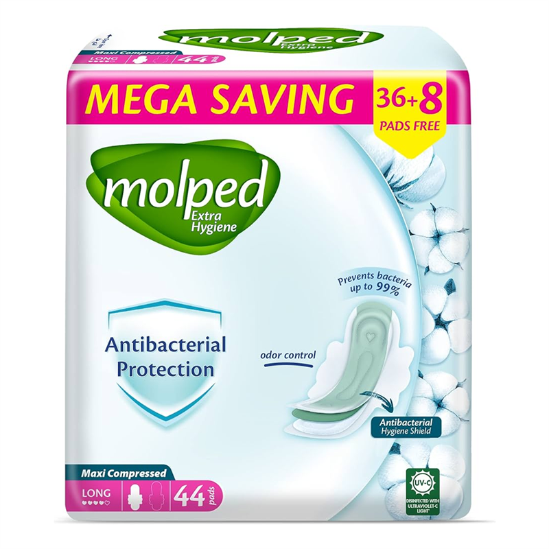 عبوة عائلية طويلة من مولبد - 44 قطعة