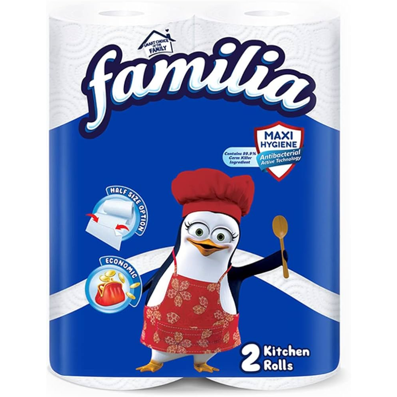 فاميليا مطبخ كلاسيك 2 رول مضاد للجراثيم