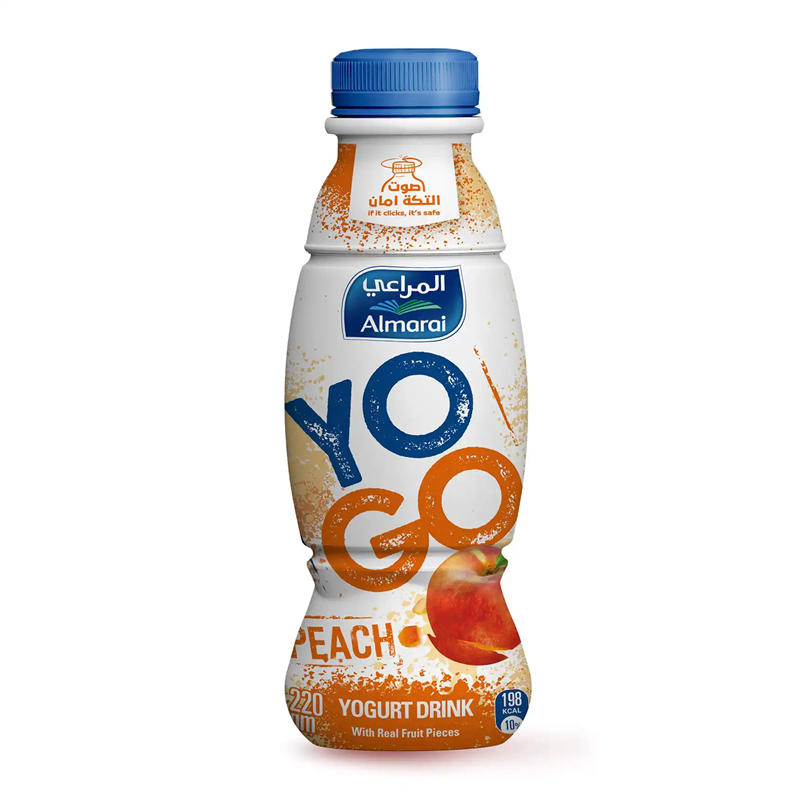 المراعي - يوجو خوخ 220 مل