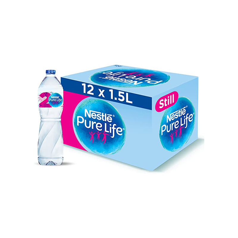 كرتونة مياه نستله 1.5 لتر * 12